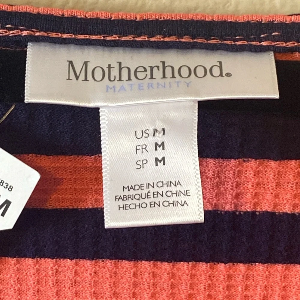 Motherhood Maternity Striped Top - Picture 4 of 5